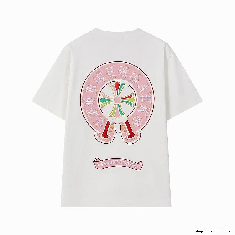 Chrome Hearts Cross Print Street Style Off-white T-Shirt