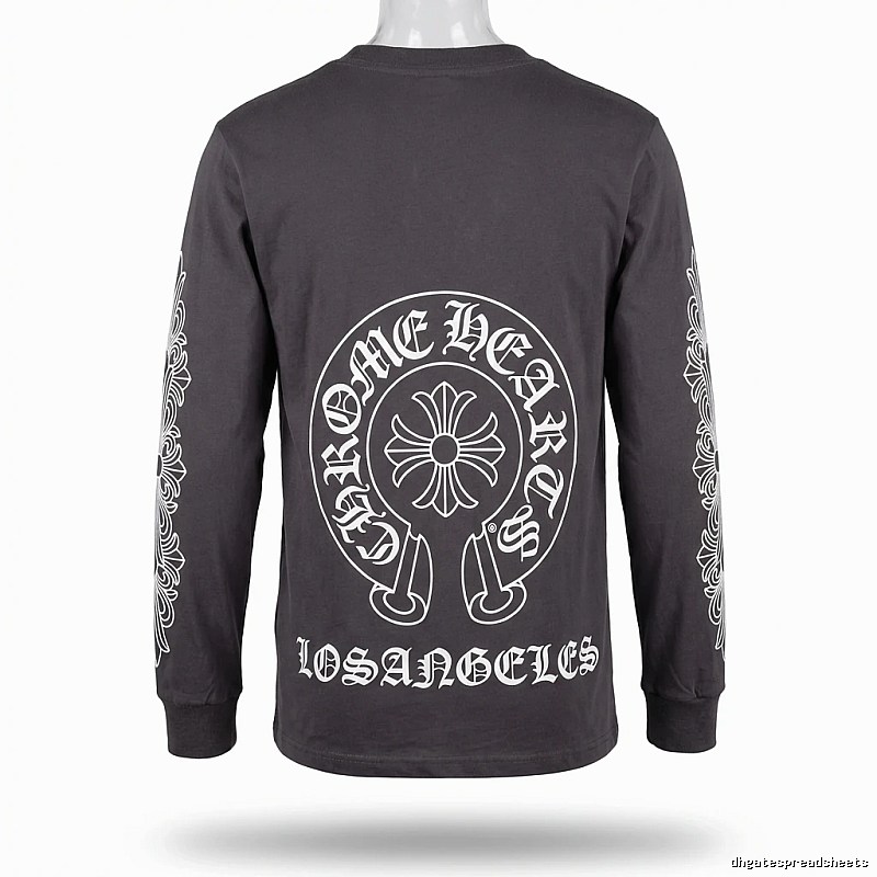 Chrome Hearts Print Dark Style Long-sleeve