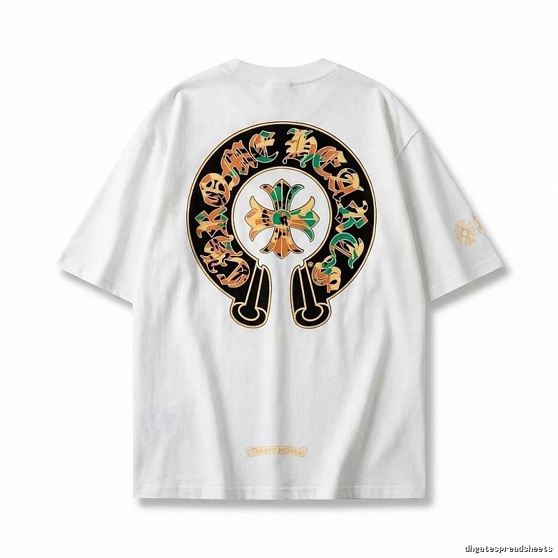 Chrome Hearts Retro Style White T-shirt