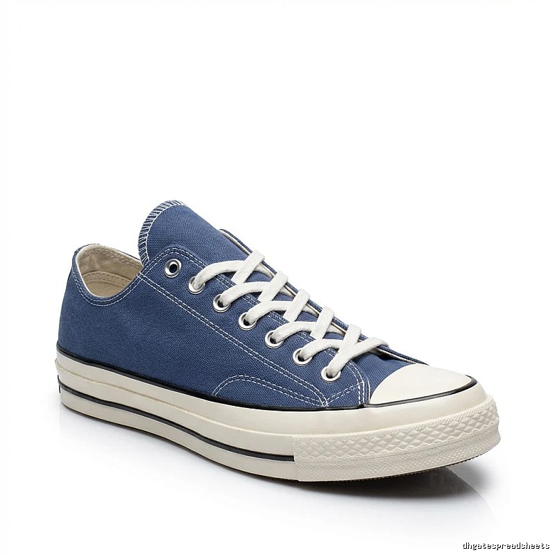 Converse classic denim blue canvas shoes