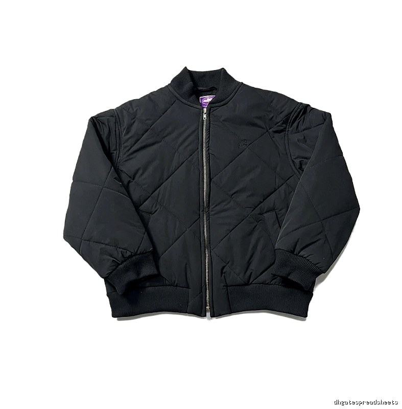Corteiz black quilted jacket