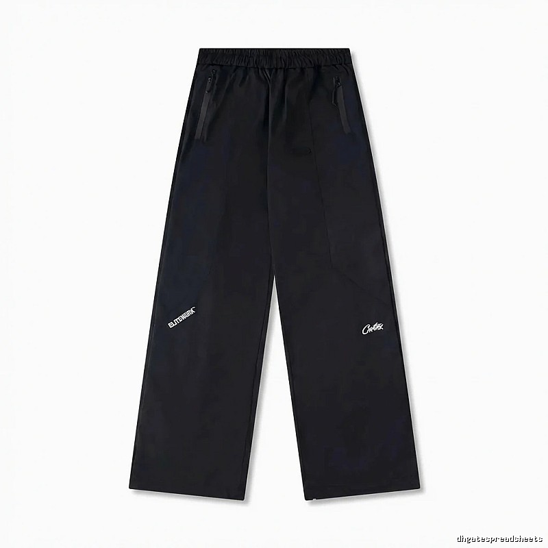 Corteiz Elite Series Trendy and Cool Style Black Long Pants