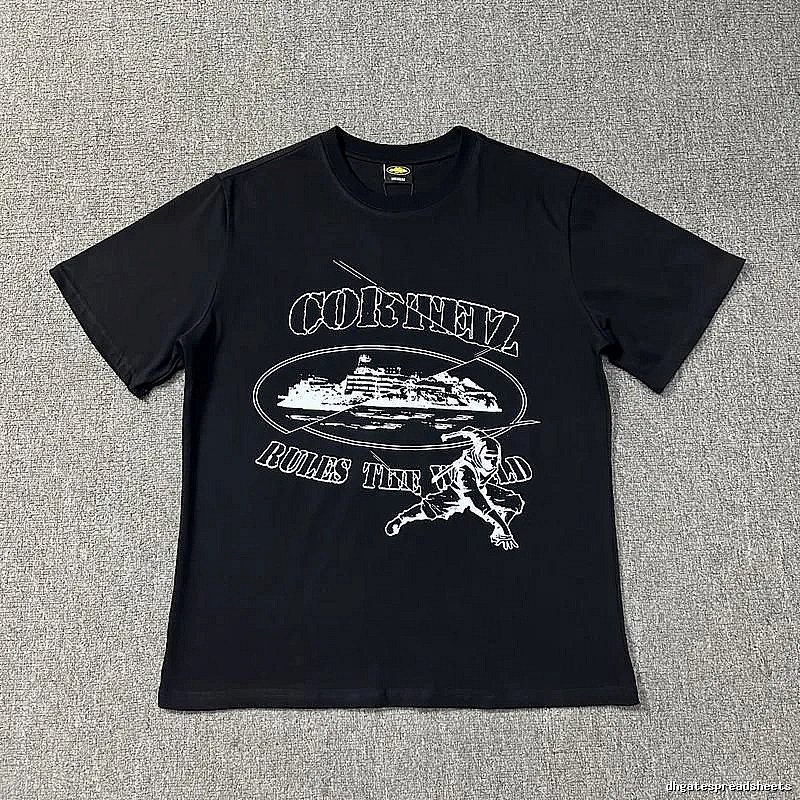 Corteiz Lightweight Logo T-shirt Black Corteiz for Trend Styling