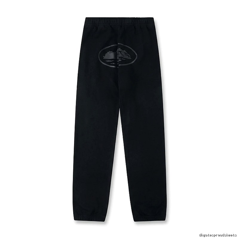 Corteiz Printed Casual Black Pants