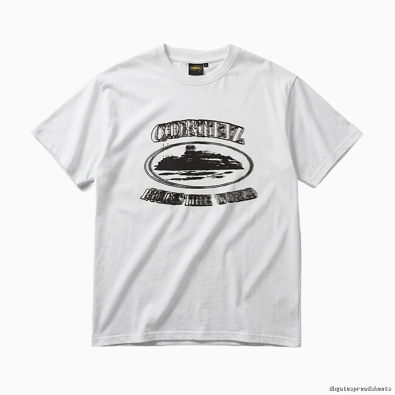 Corteiz retro-style white T-shirt