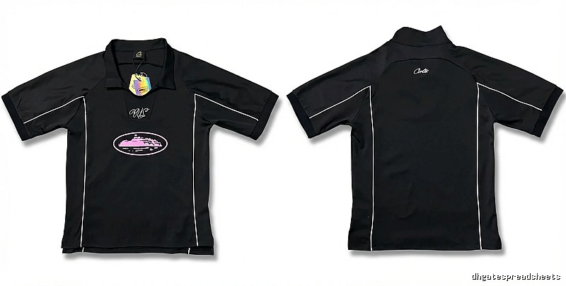 Corteiz sporty black short sleeves