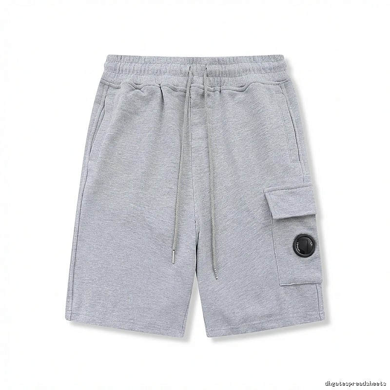 C.P. Company workwear-style grey shorts