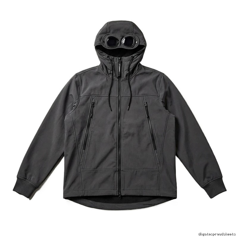 C.P. Hooded Functional Style Grey Coat