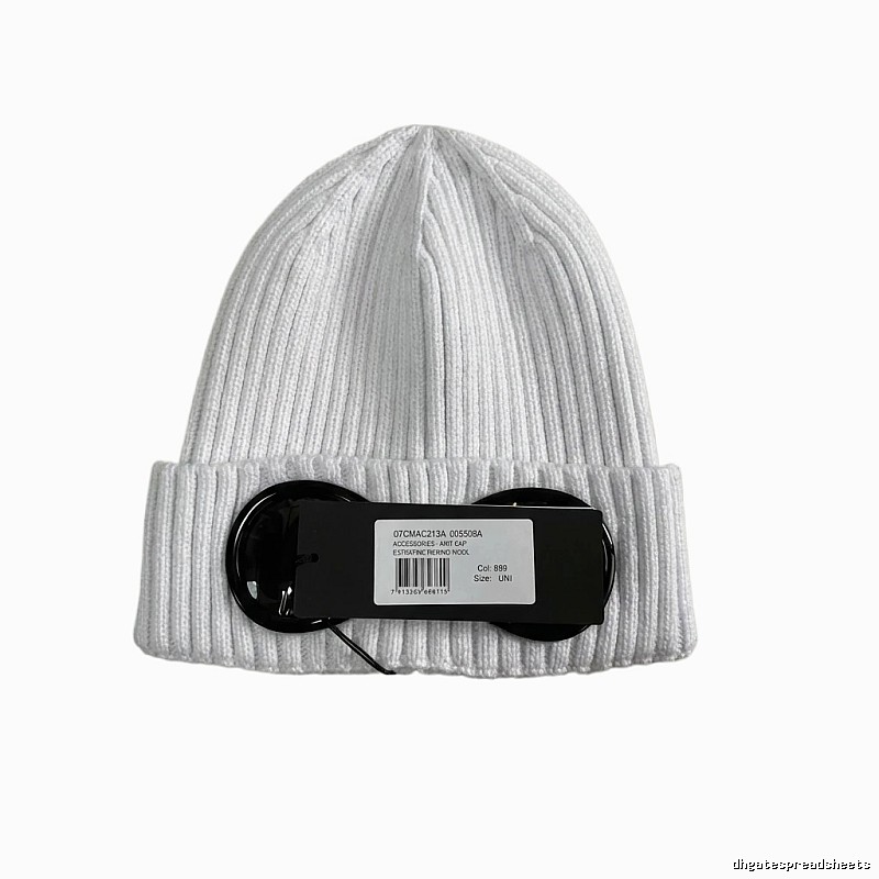 C.P. Pure Color Minimalist Style White Hat