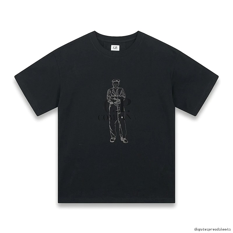 C.P. retro style black T-shirt