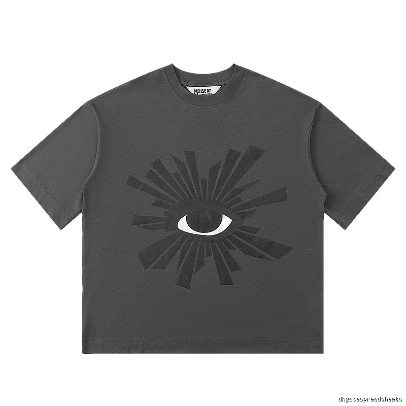 Dark-style gray short-sleeved shirt of House of Errors