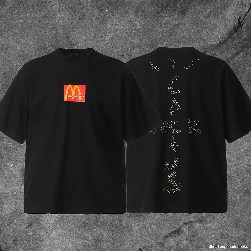 Denim Tears 2031-32 Black Style 3132 Graphic T-Shirt Smart Casual