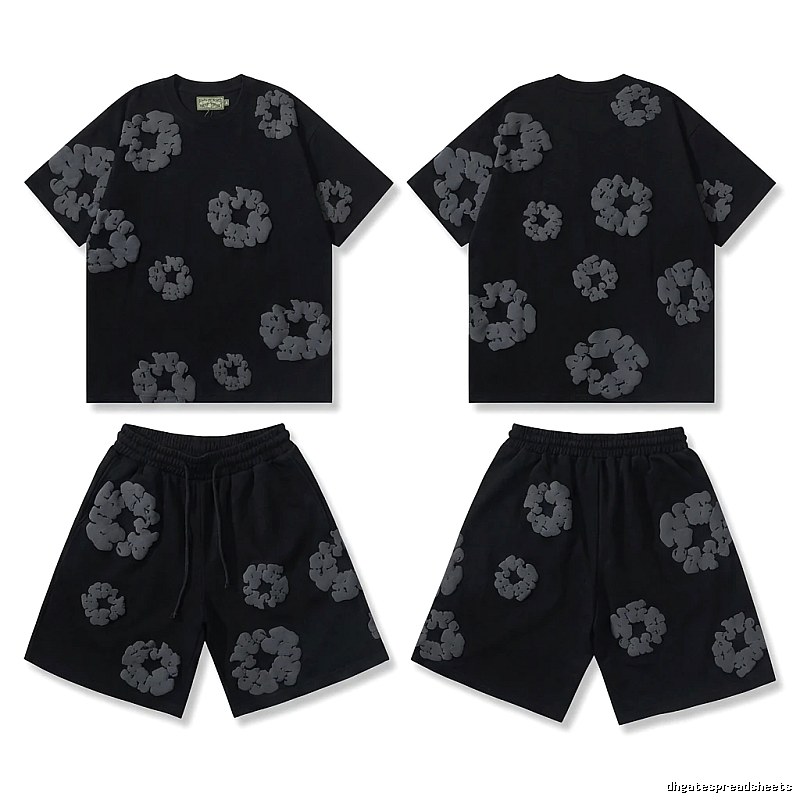 DENIM TEARS Printed Casual Black Suit