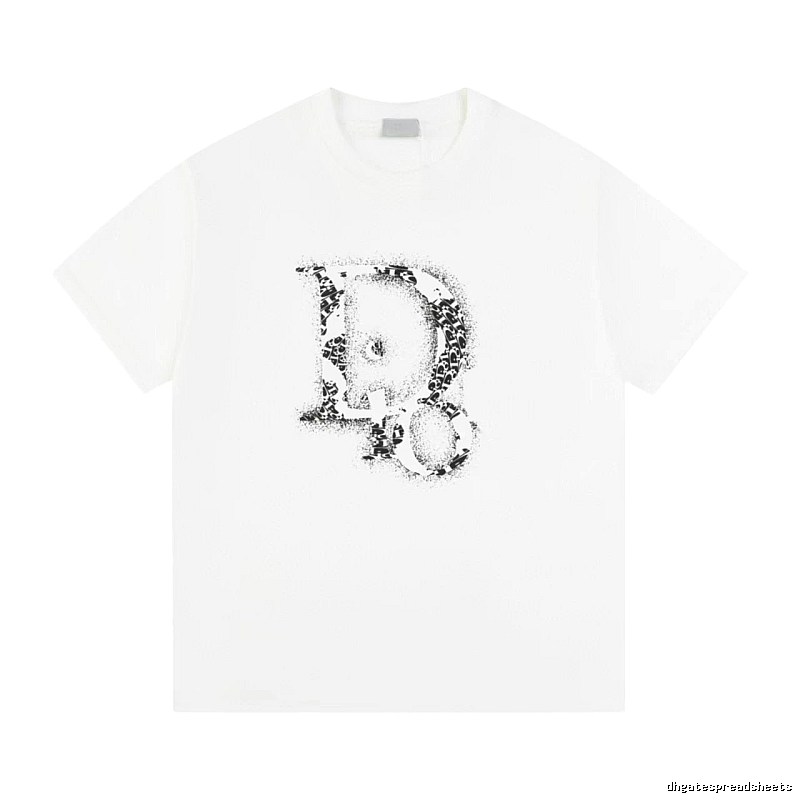 Dior Minimalist Monogram White Short-sleeved T-shirt