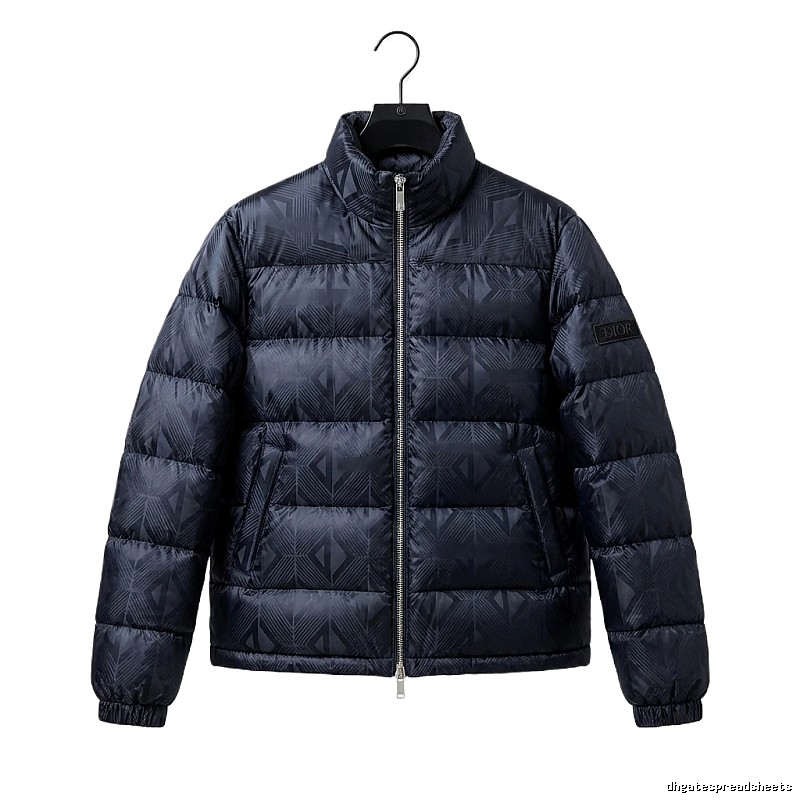 Dior quilted black down jacket