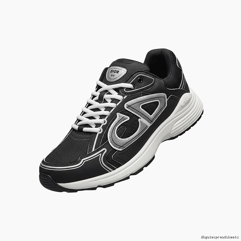 Dior retro black and grey sports shoes