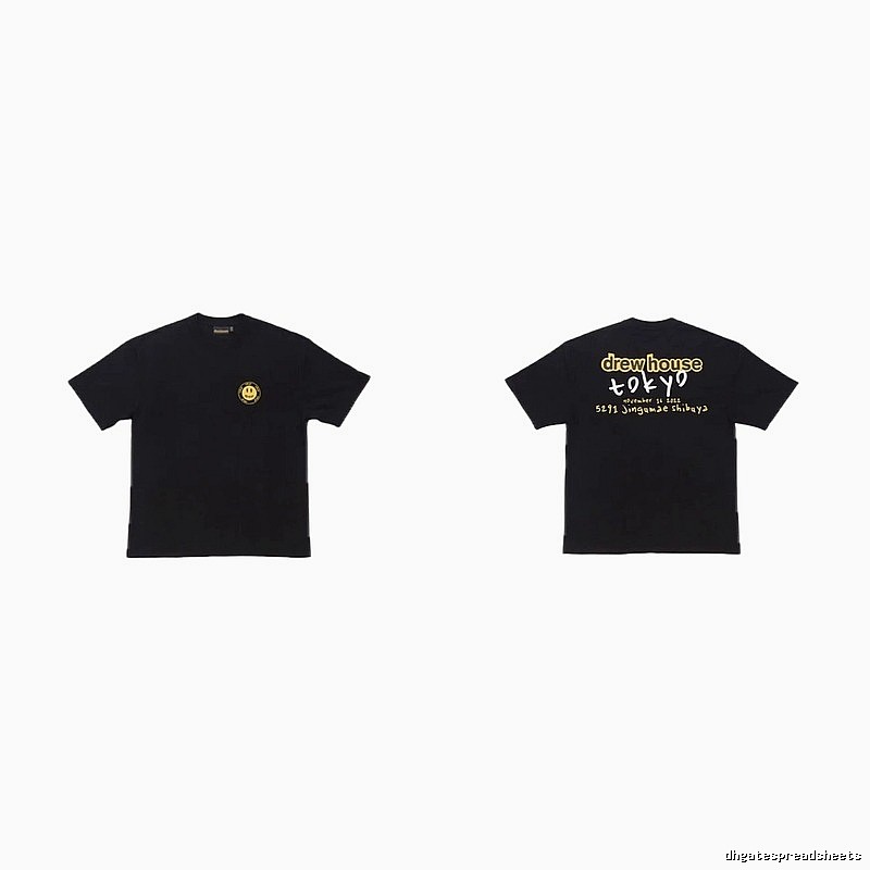 DrewHouse Tokyo Limited Street Style Black T-Shirt