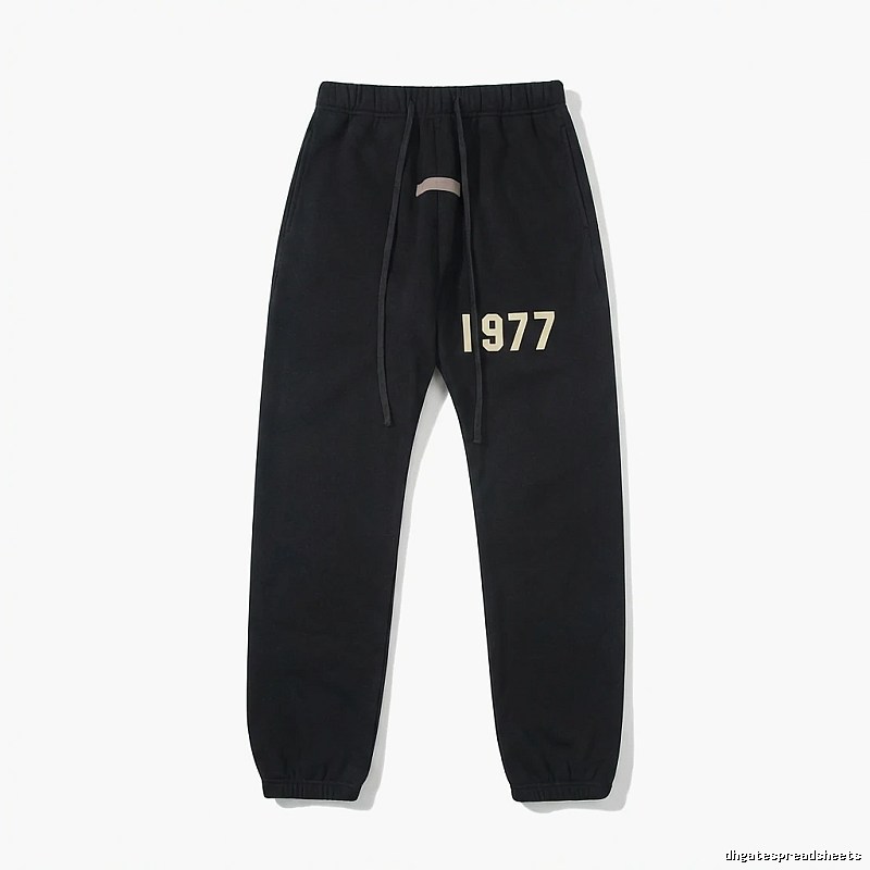 ESSENTIALS 1977 Wind Black Sweatpants