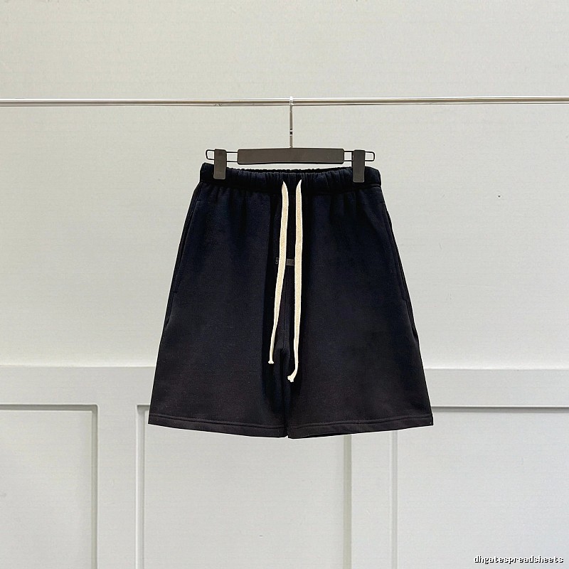 ESSENTIALS Basic Black Shorts
