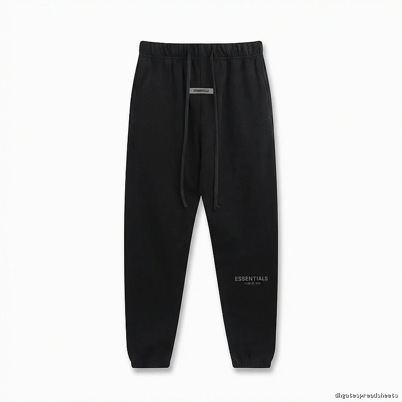 ESSENTIALS Basic Black Sweatpants
