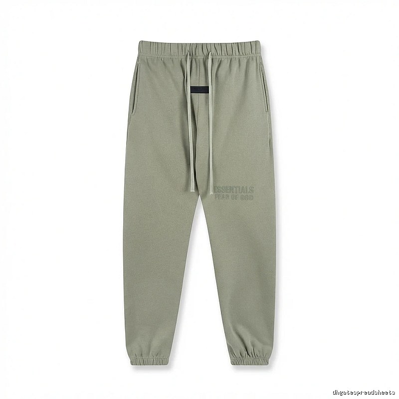ESSENTIALS Basic Casual Khaki Pants