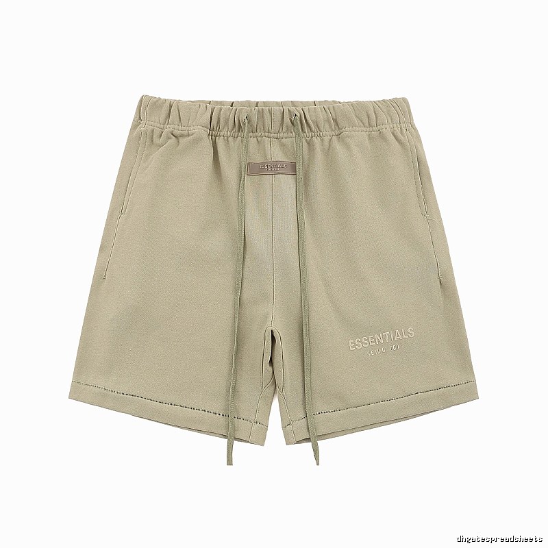 ESSENTIALS Basic Khaki Shorts
