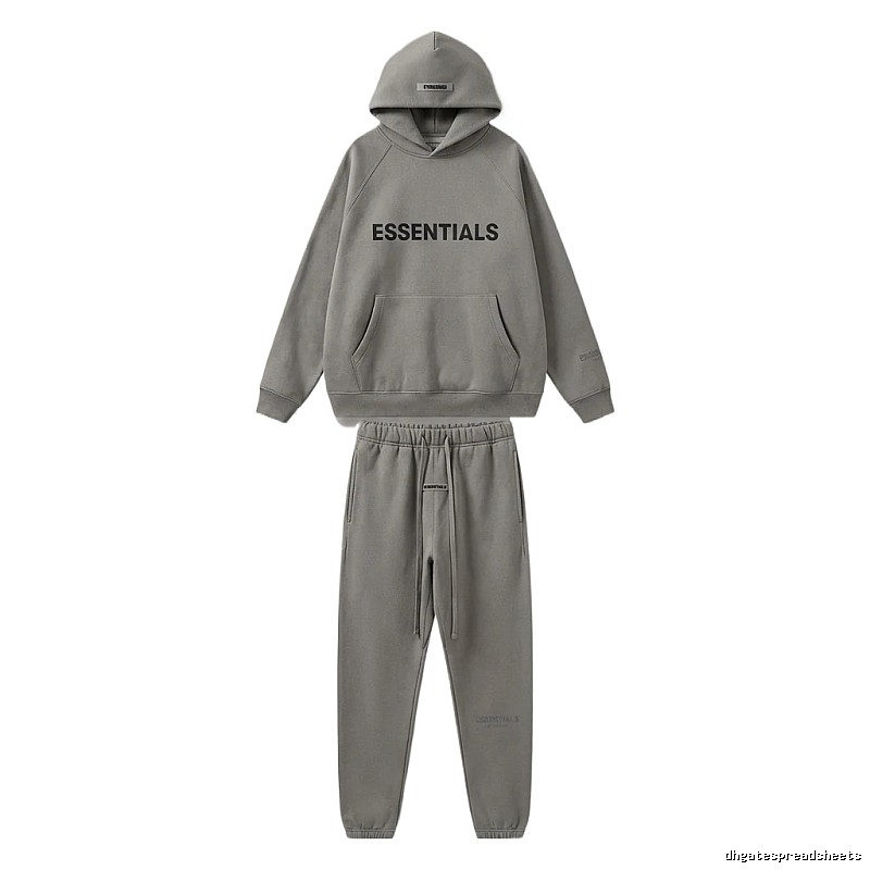 ESSENTIALS grey casual suit