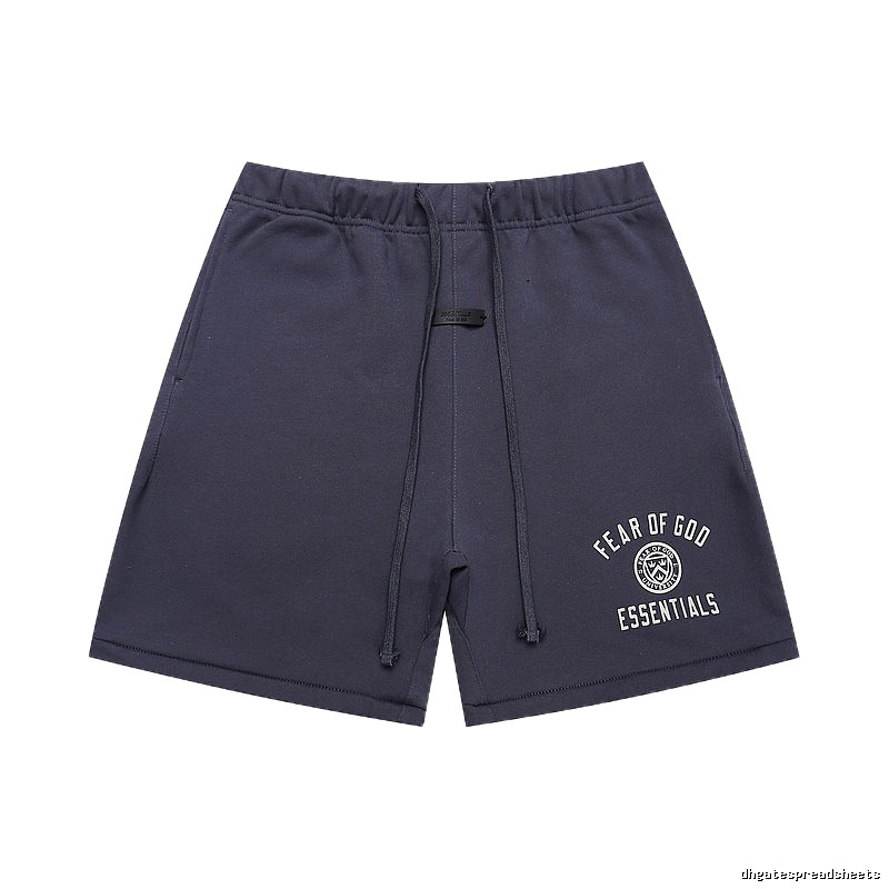 ESSENTIALS minimalist style dark blue shorts