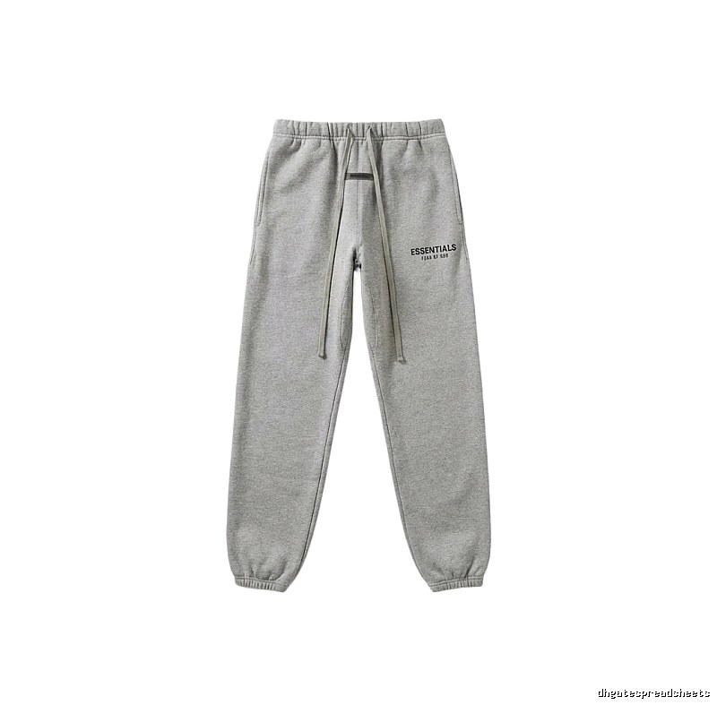 ESSENTIALS Simple Gray Sweatpants