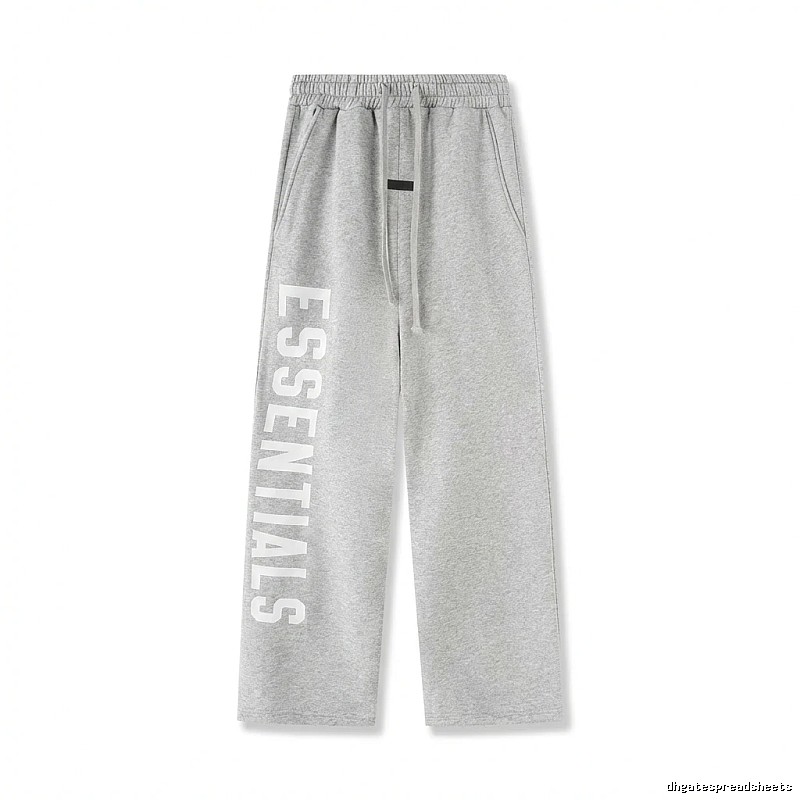 ESSENTIALS Simple Style Gray Sweatpants