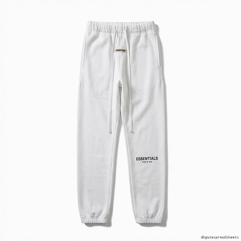 ESSENTIALS Simple Style White Sweatpants