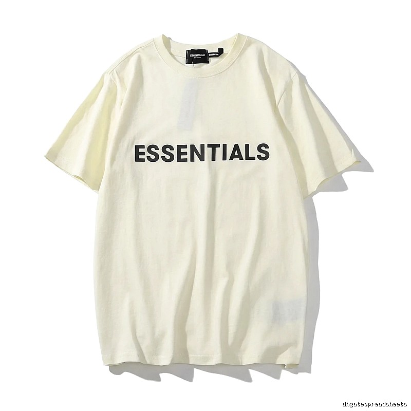 ESSENTIALS Simple White T-shirt