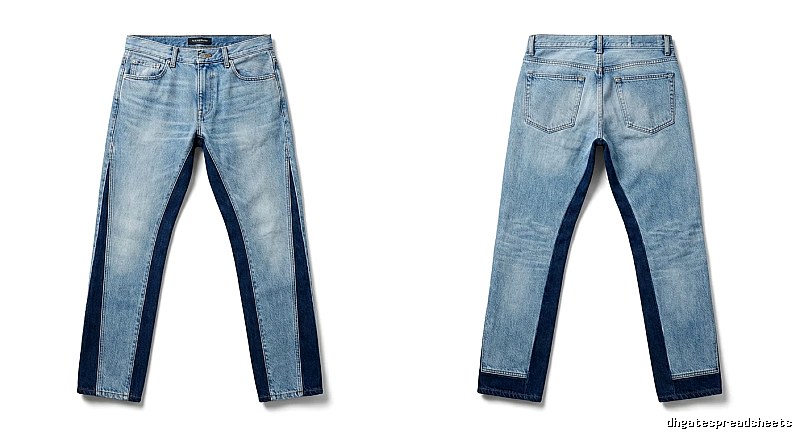 Gallery Dept. Color - Blocked Retro - Style Jeans
