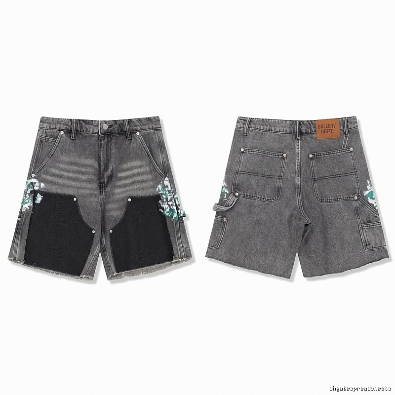 Gallery Dept. Distressed Denim Shorts
