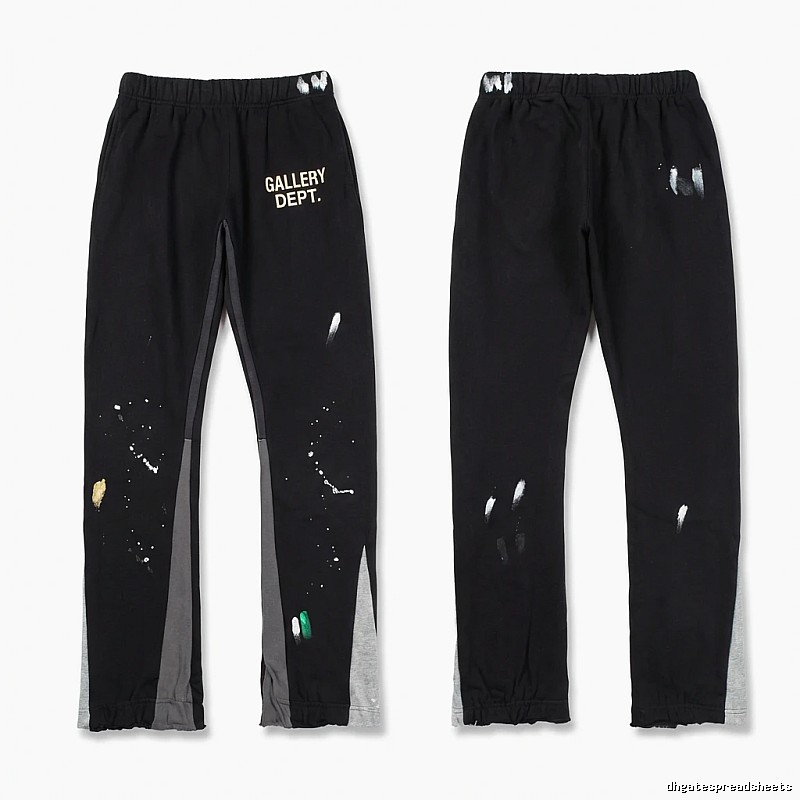 Gallery Dept Graffiti Style Black Long Pants