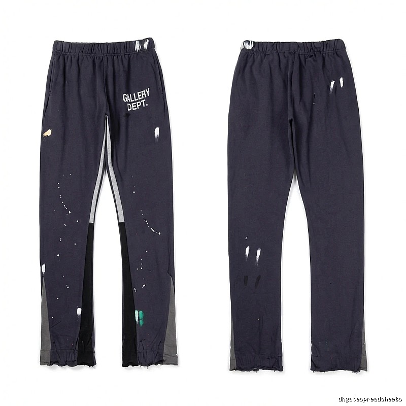 Gallery Dept Graffiti Style Black Pants