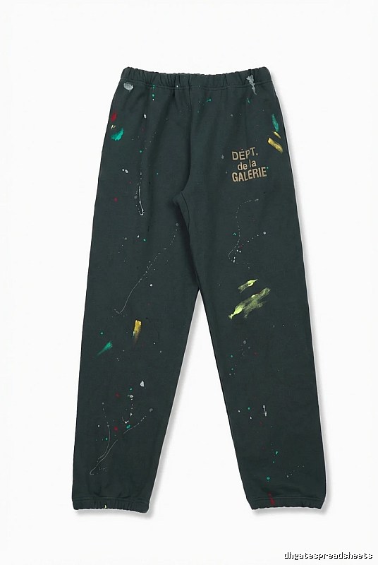 Gallery Dept Graffiti Style Black Trousers
