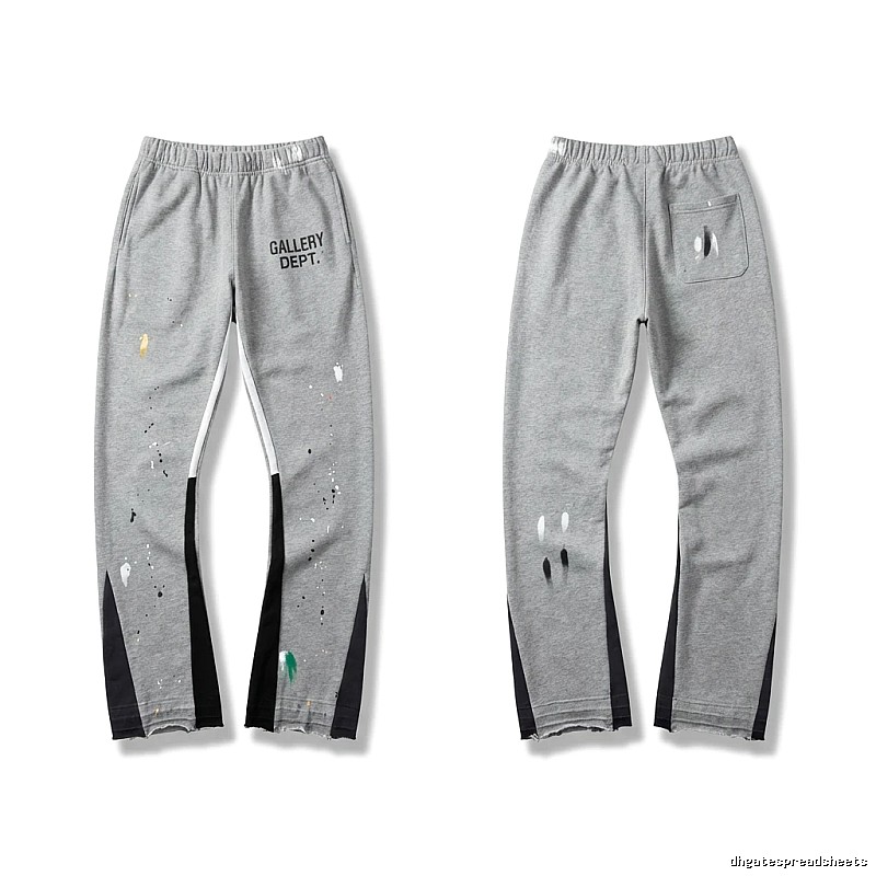 Gallery Dept Graffiti Style Gray Sweatpants