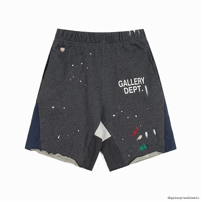 Gallery Dept Graffiti Style Grey Shorts