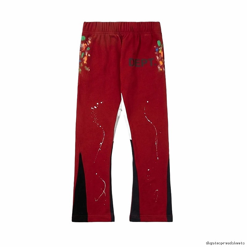 Gallery Dept Graffiti Style Red Pants