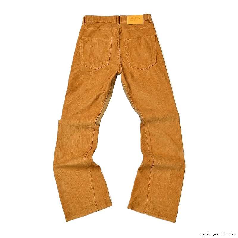Gallery Dept Retro Brown-Yellow Long Trousers