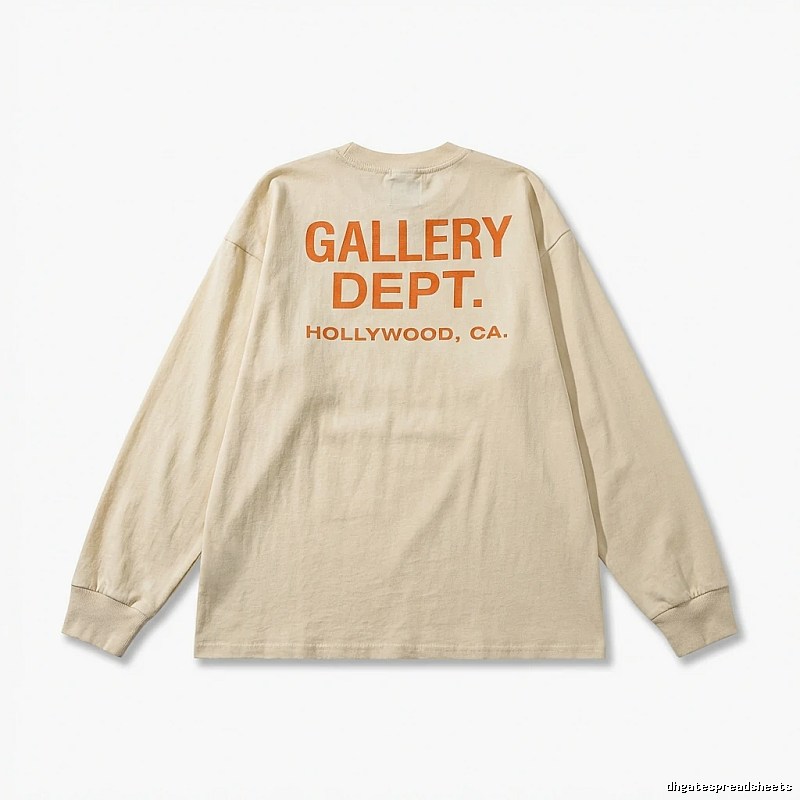 Gallery Dept retro-style beige long-sleeve