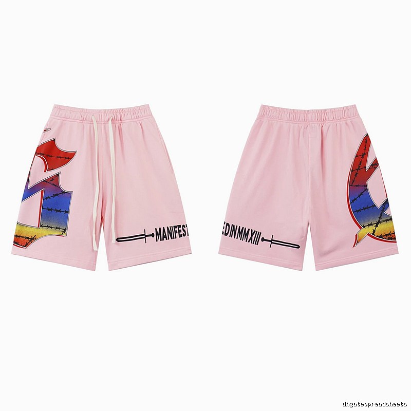 Godspeed Gradient Print Street Style Pink Shorts