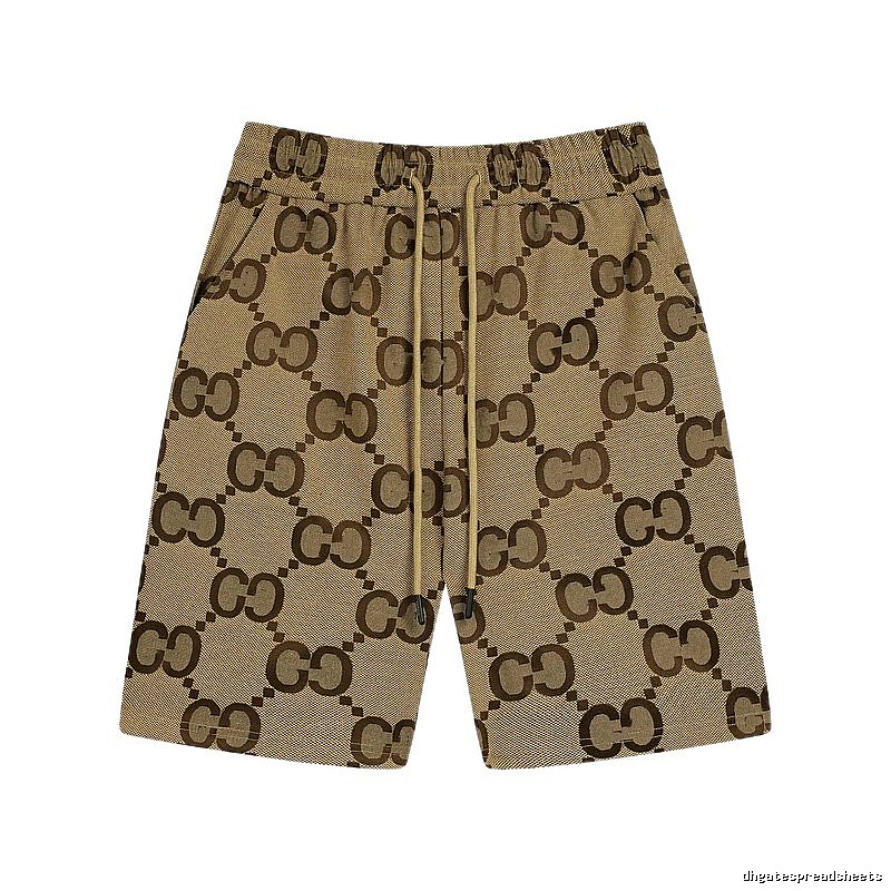 Gucci Double G Brown Retro Shorts