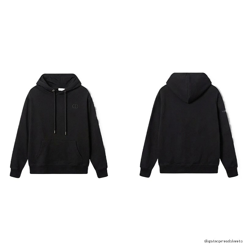 Gucci minimalist style black hoodie