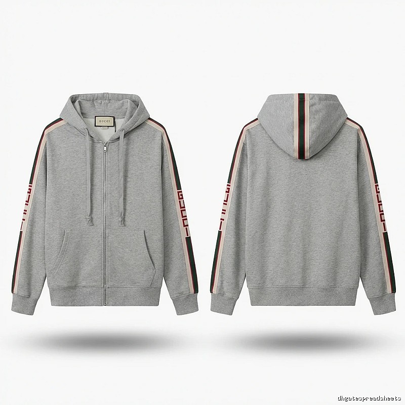 Gucci Stripe Grey Hoodie