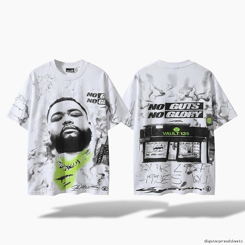 Hellstar Graffiti Style White T-shirt