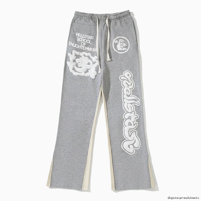 Hellstar Grey Trendy and Cool Style Long Pants