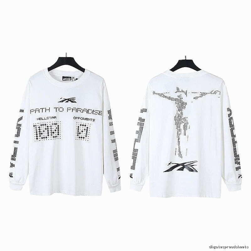 Hellstar religious style white T-shirt