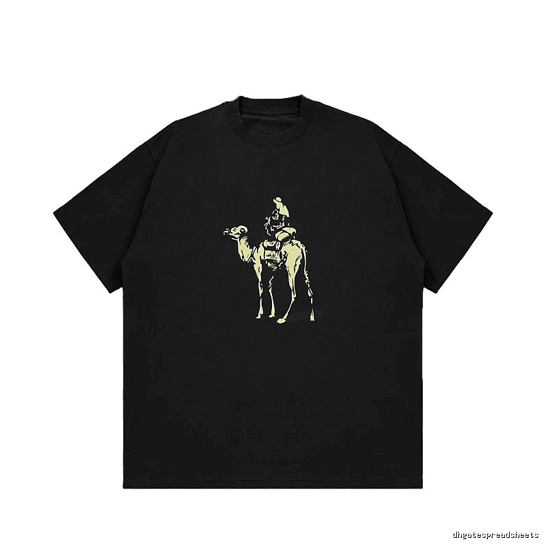 Hermes Casual Horse graphic T-shirt White Equestrian Artwork for Streetwear Looks